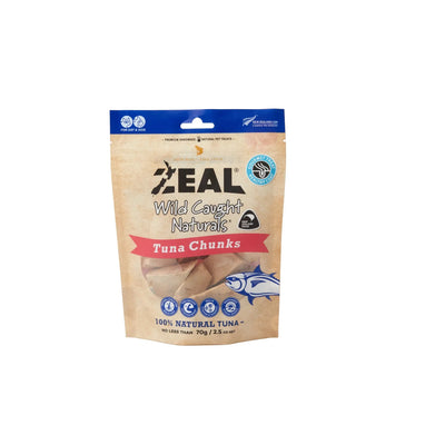 ZEAL Freeze-Dried Tuna Chunks 70g