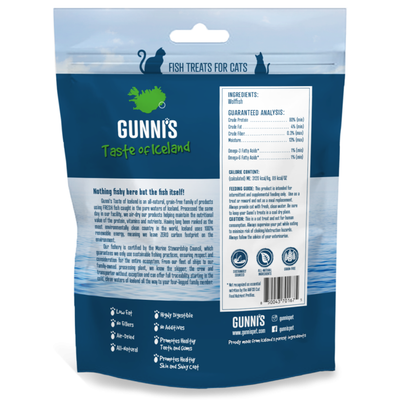 GUNNI’S Wolffish Mini Morsels Cat Treats 42.5g