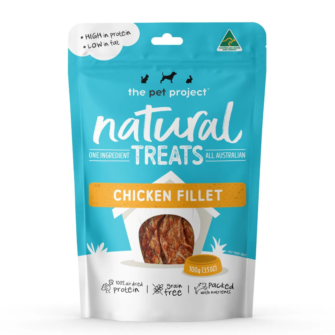 The Pet Projcet CHICKEN FILLET (100G) Dog Treats