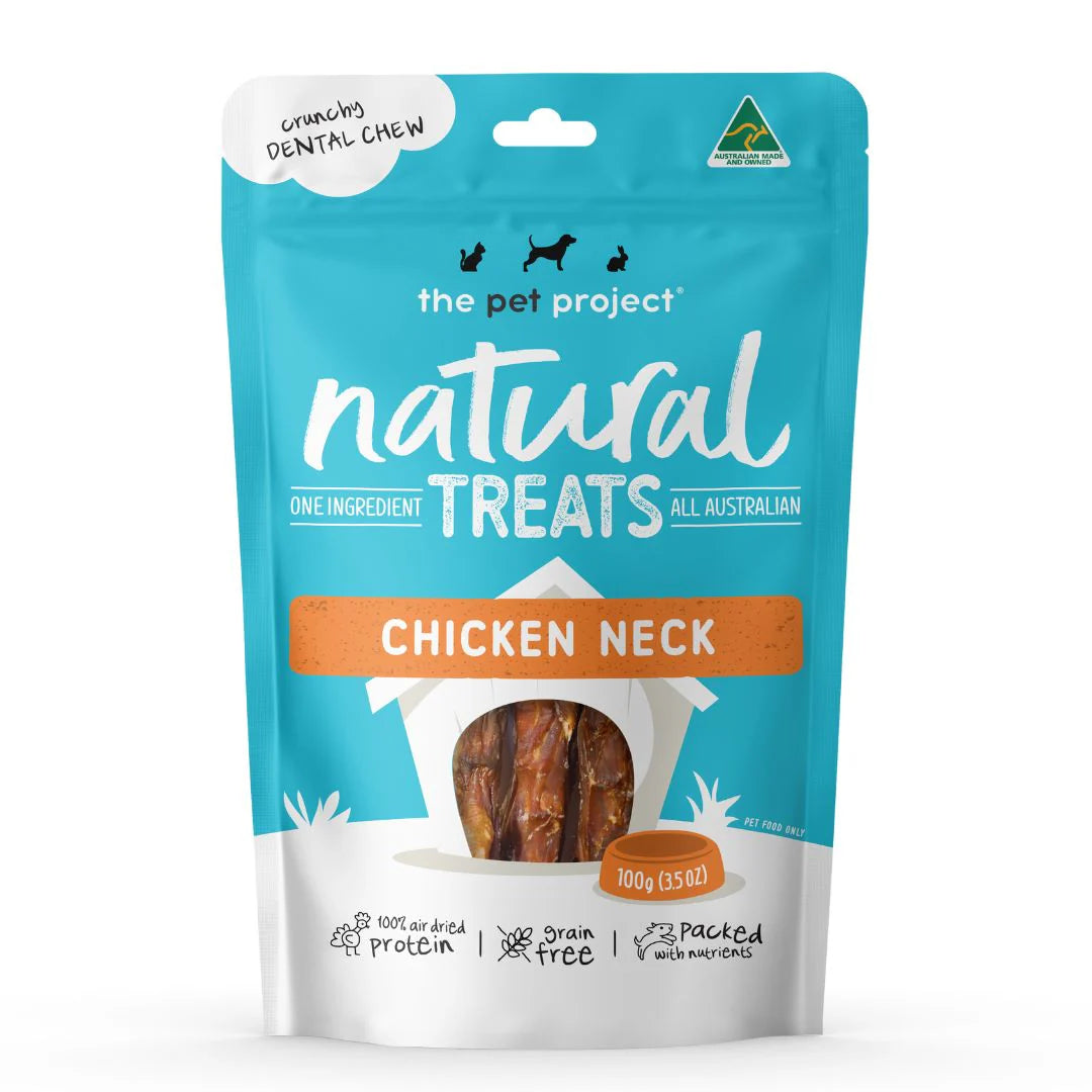 The Pet Projcet CHICKEN NECK (100G) Dog Treats