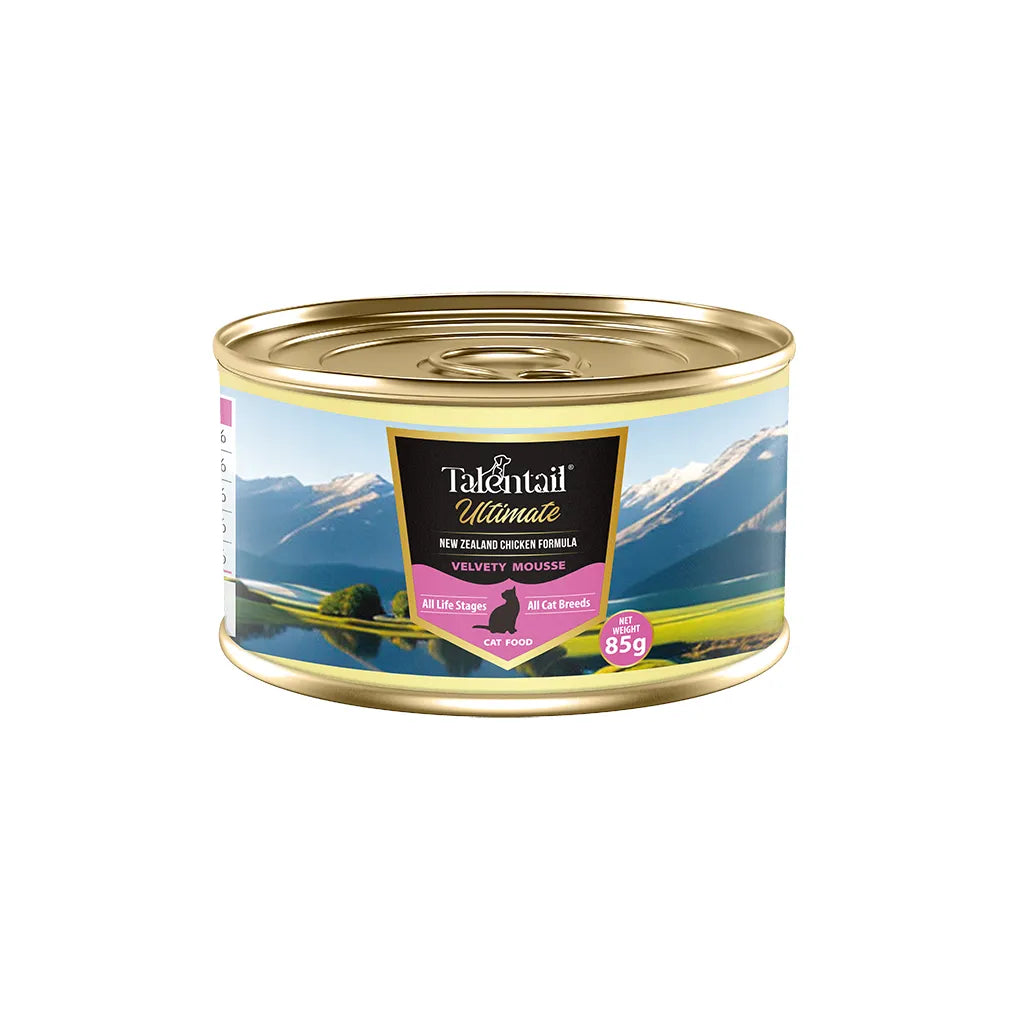 Talentail Ultimate New Zealand Canned Wet Cat Food Chicken Velvety Mousse