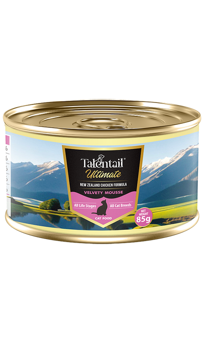 Talentail Ultimate New Zealand Canned Wet Cat Food Chicken Velvety Mousse