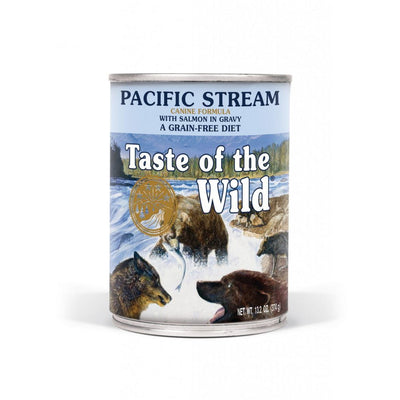 TASTE OF THE WILD - Wet Dog Food Grain Free Pacific Stream Canine Formula with Salmon in Gravy