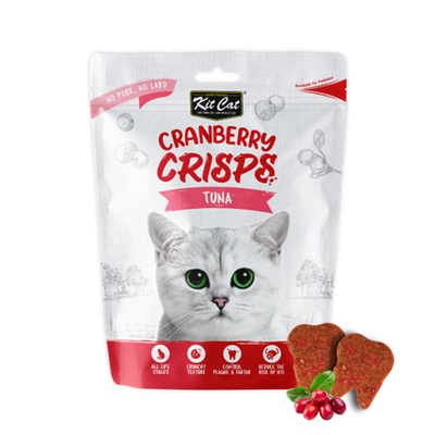 Kit Cat Cranberry Crisps Cat Treat Tuna 60g
