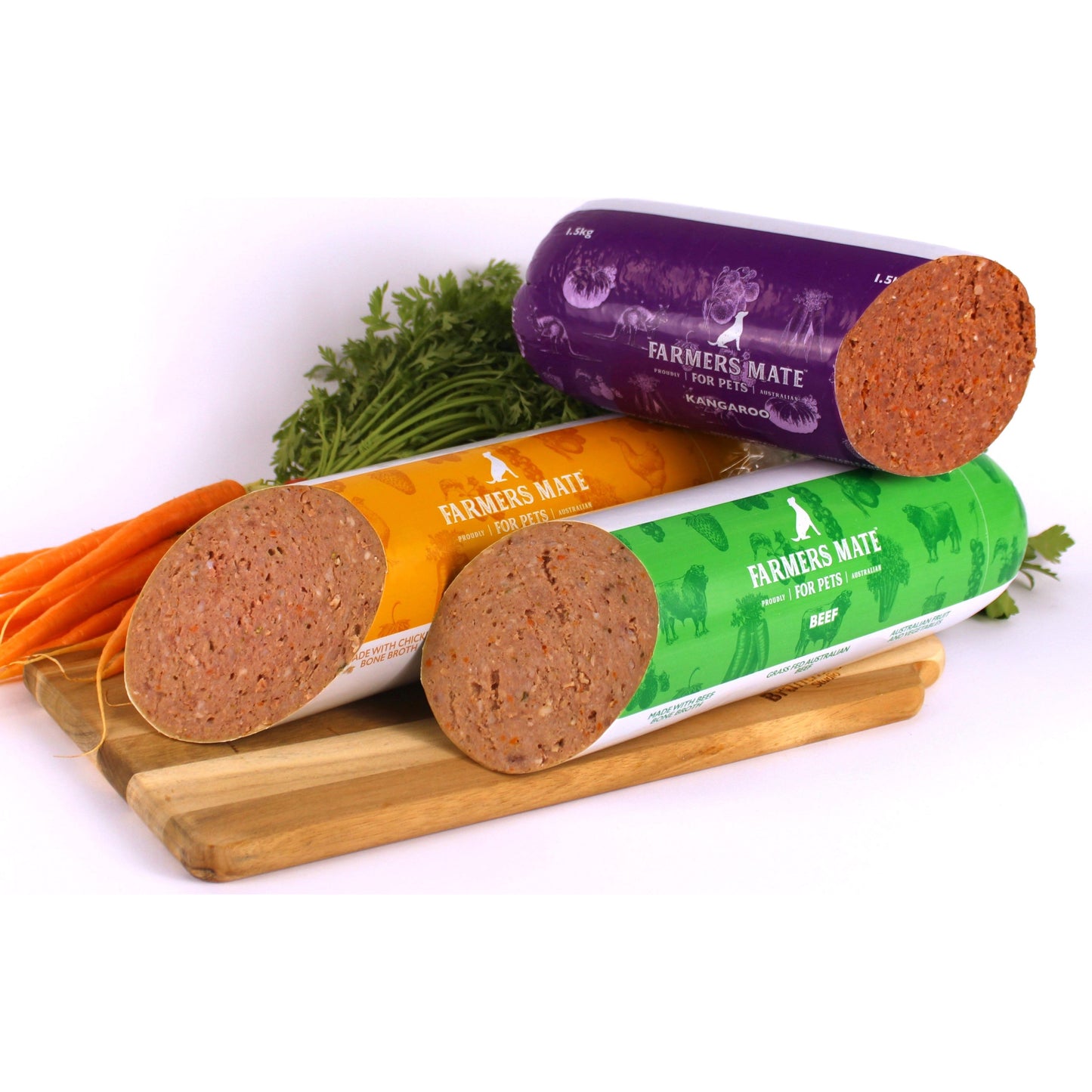 [Syd Only] Farmers Mate for Pets - Fresh Roll Dog Food Beef