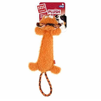 GiGwi Dog Toy - Plush Friends Durable Lion with Squeaker