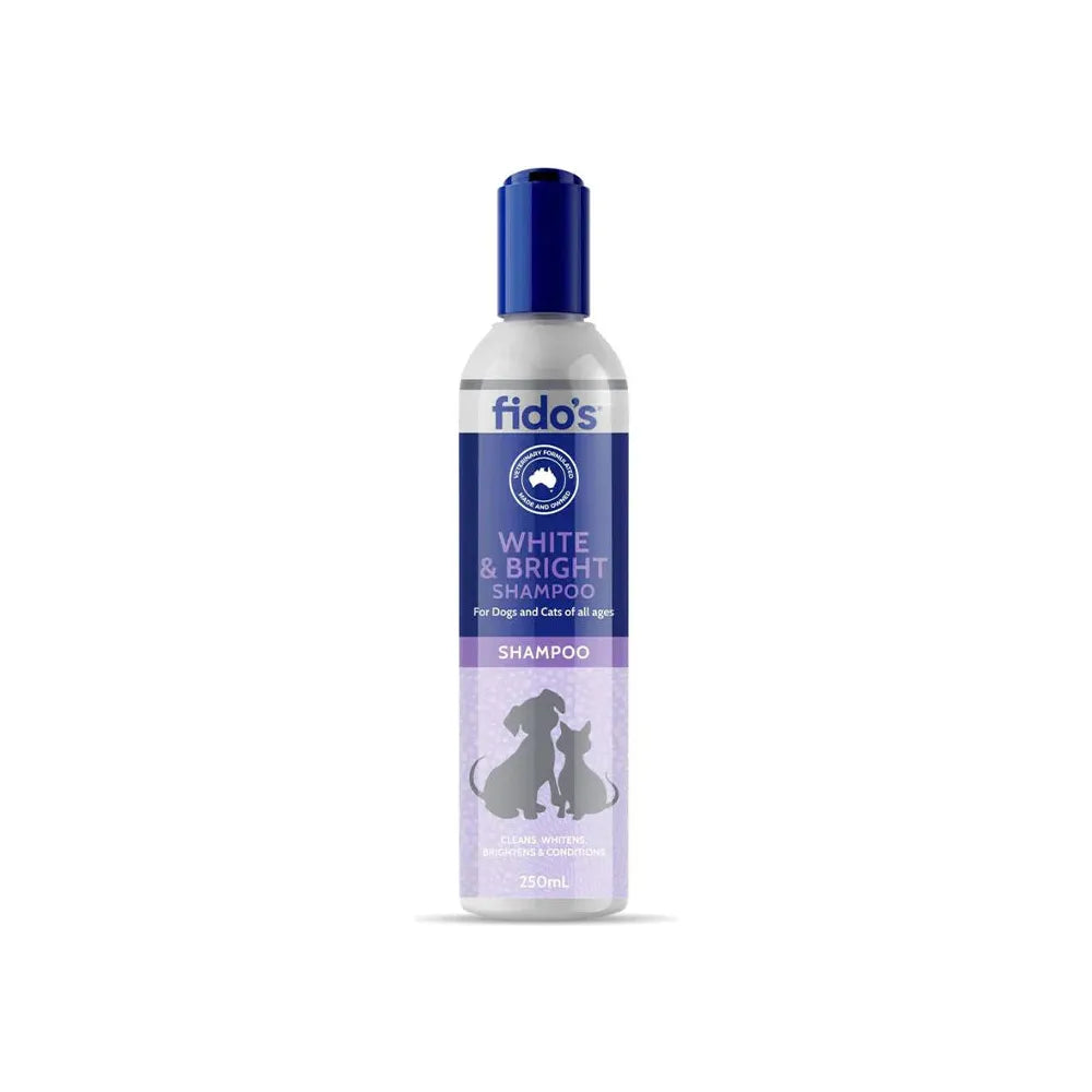 Fido’s White & Bright Pet Shampoo 250ml – 77PAWS