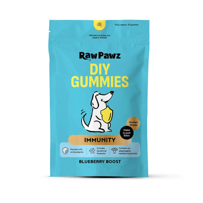 Raw Pawz DIY Gummies Immunity Blueberry Boost 90g