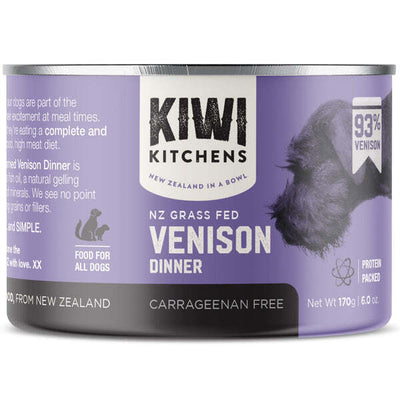 KIWI KITCHENS Adult Dog Wet Food Venison Dinner