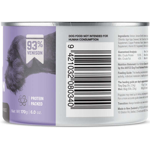 KIWI KITCHENS Adult Dog Wet Food Venison Dinner