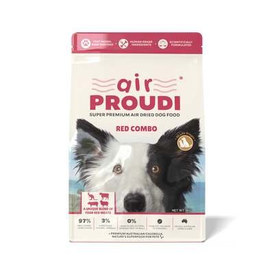 Air Proudi Air Dried Dog Food - Red Combo