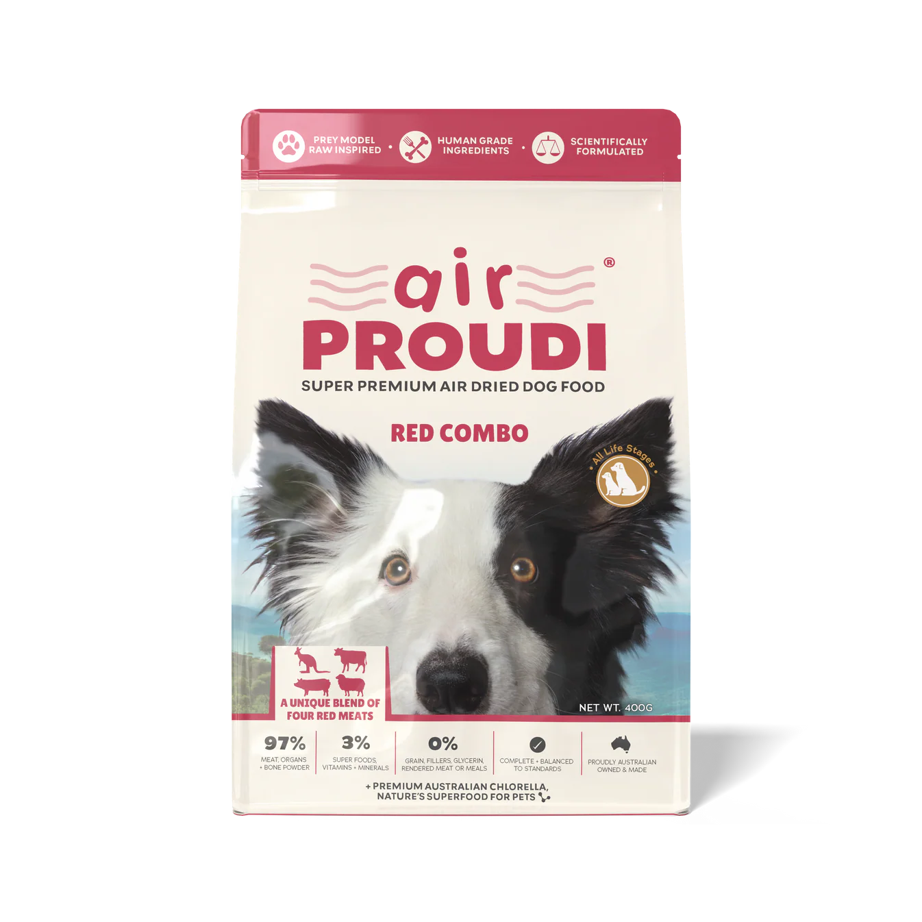 Air Proudi Air Dried Dog Food - Red Combo