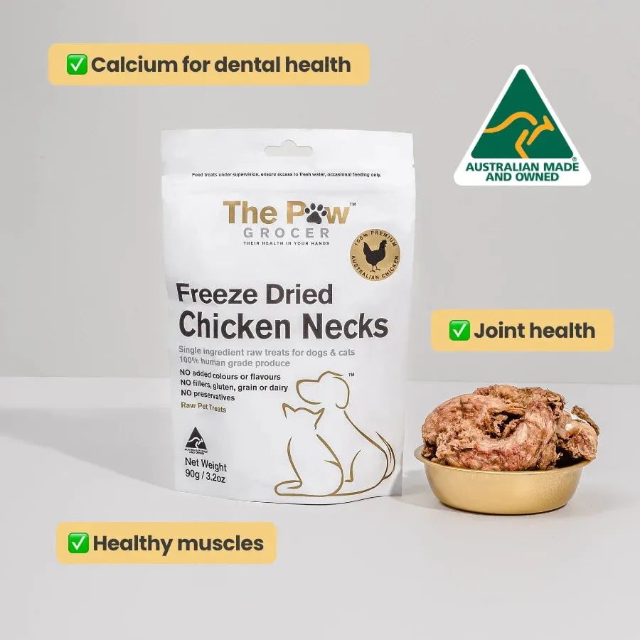 The Paw Grocer - Freeze Dried Chicken Necks