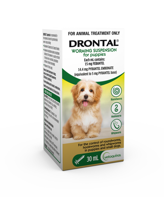 Drontal Worming Suspension For Puppy 30ml