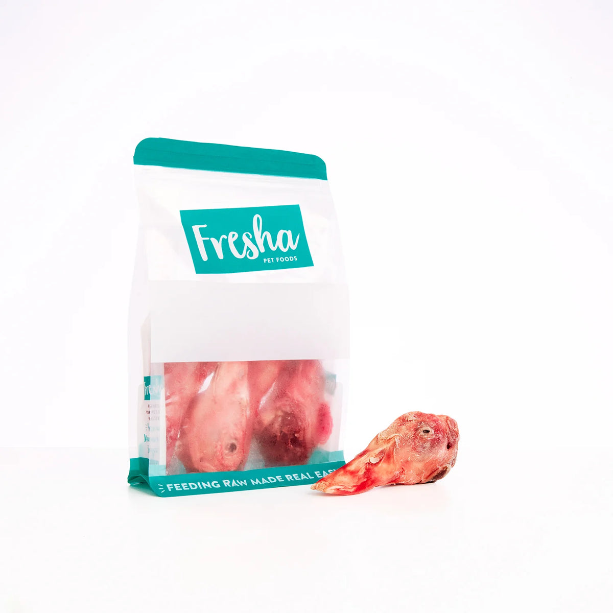 Fresha Frozen Duck Heads 4 pack