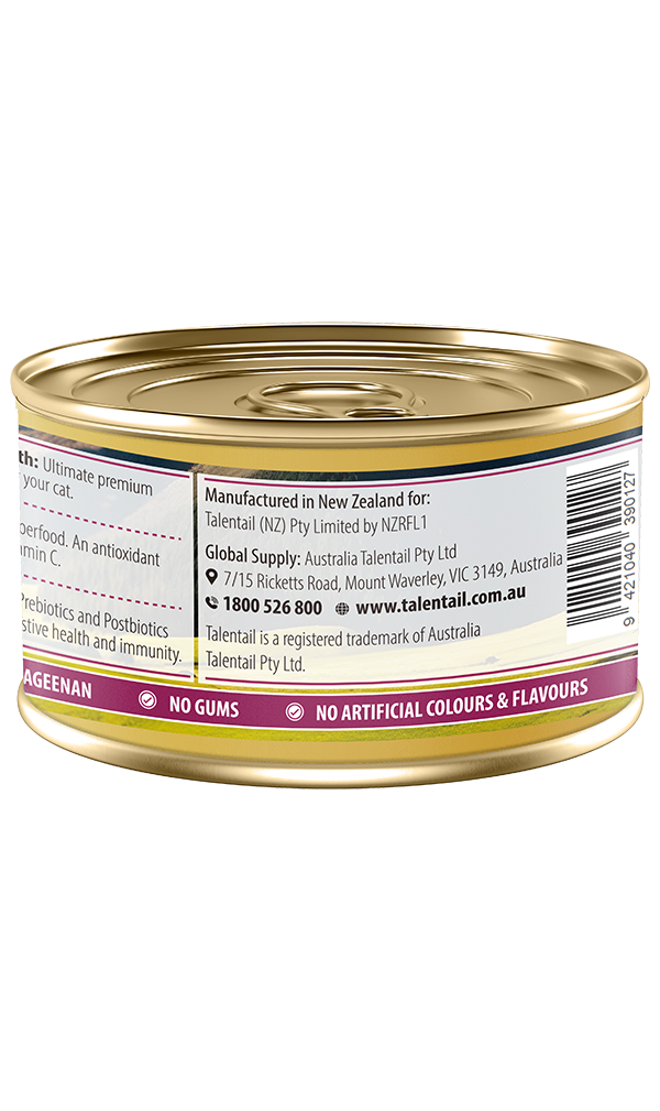 Talentail Ultimate New Zealand Canned Wet Cat Food Duck & Chicken Pâté