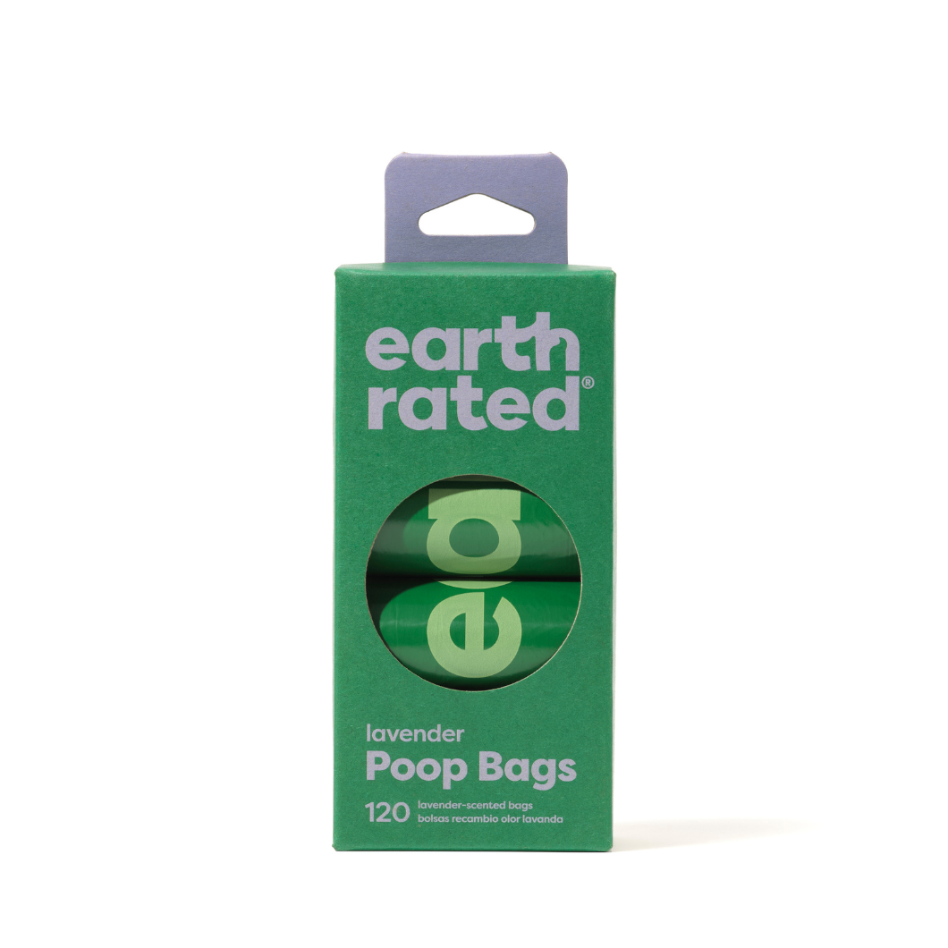Earth Rated Poo Bags Refill Rolls - Lavender