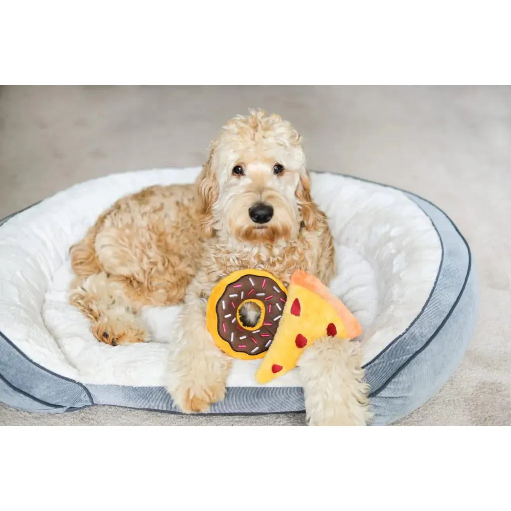 Zippypaws Plush Toys For Dog Donutz – Chocolate