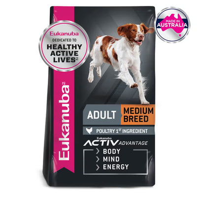 EUKANUBA™ Adult Dog Dry Food Medium Breed 15kg