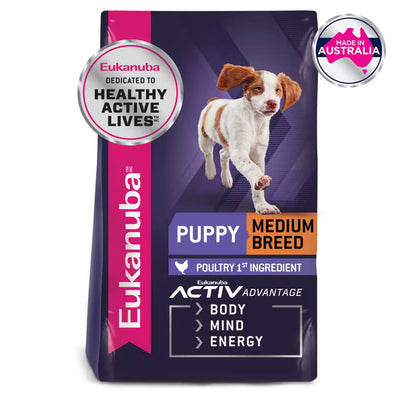EUKANUBA™ Puppy Dog Dry Food Medium Breed 15kg
