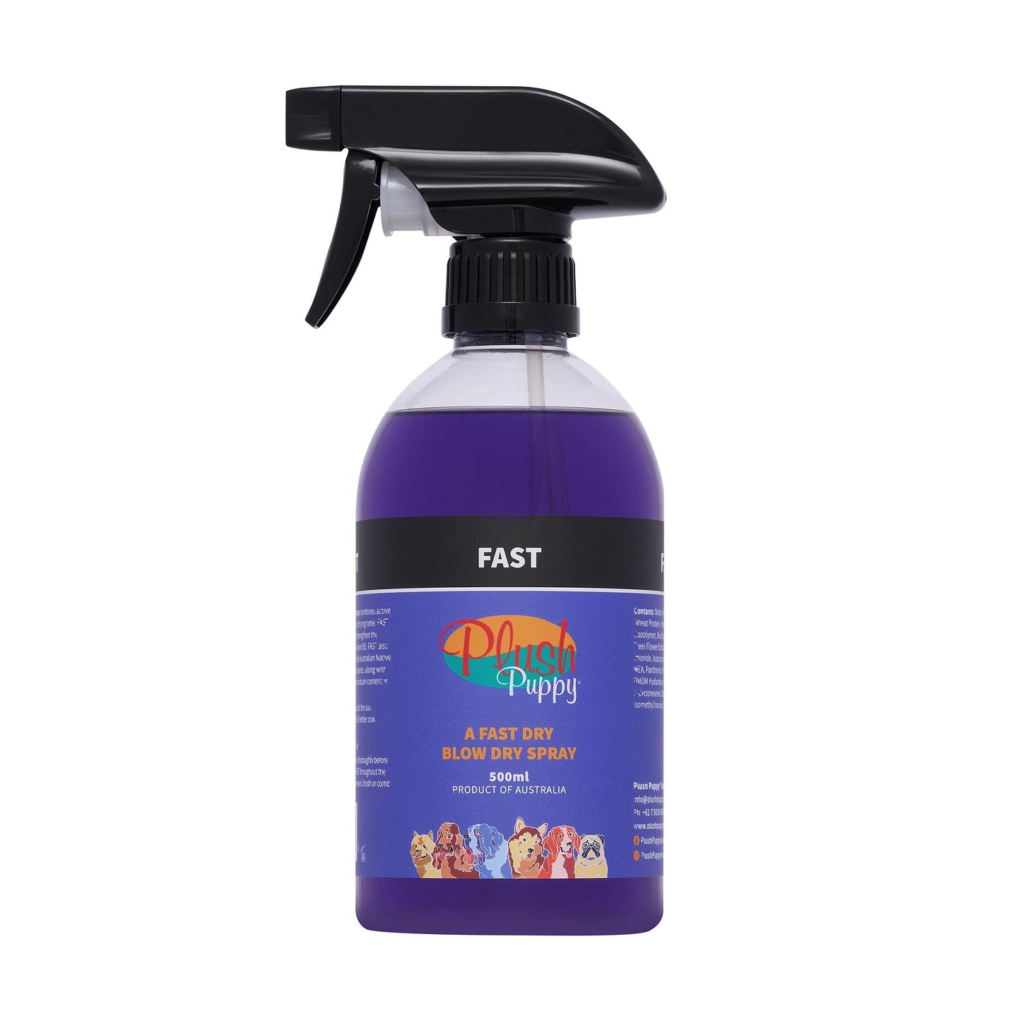 Plush Puppy - FAST (Blow Dry Spray) 500ml