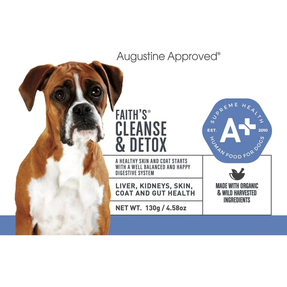 AUGUSTINE APPROVED Faith's Cleanse & Detox For Dogs & Cats