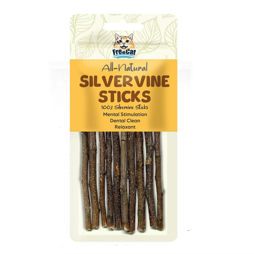 Freecat - All Nature Silvervine Sticks 10pcs