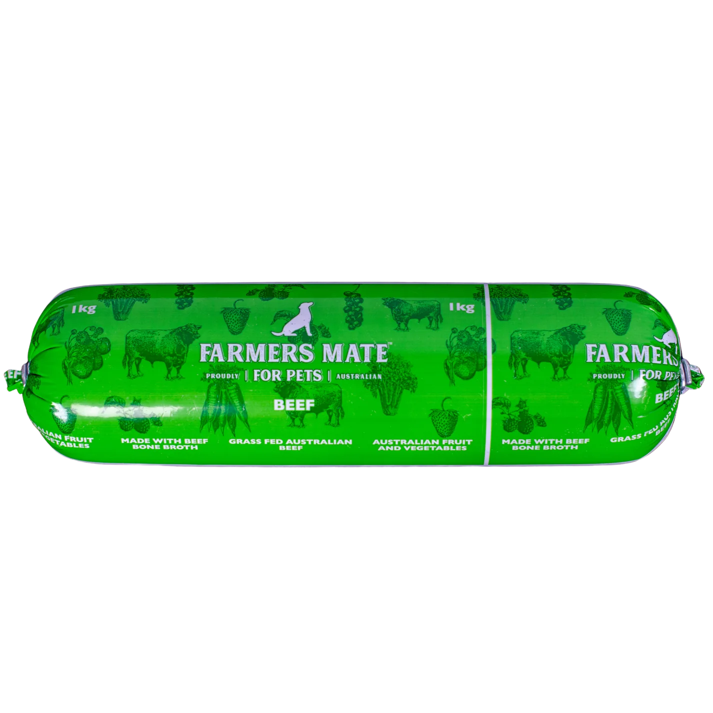 [Syd Only] Farmers Mate for Pets - Fresh Roll Dog Food Beef