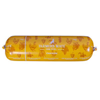 [Syd Only] Farmers Mate for Pets - Fresh Roll Dog Food Chicken