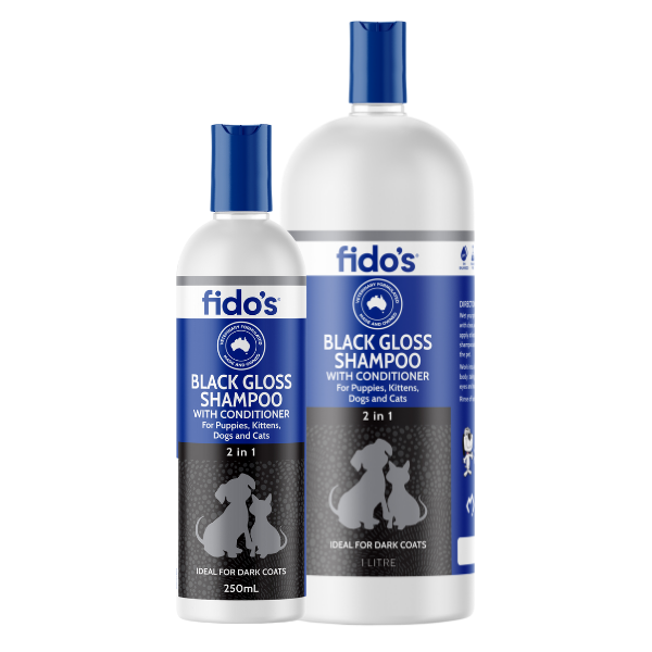 Fido’s Black Gloss Shampoo with Conditioner 2 in 1