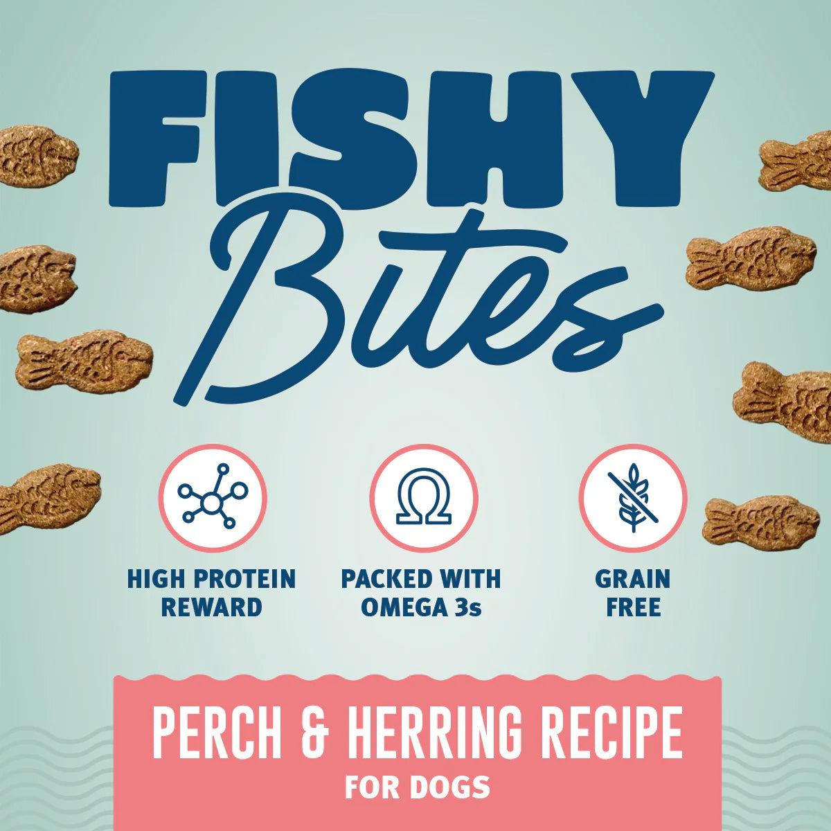 Icelandic+ Dog Treats Fishy Bites 57g