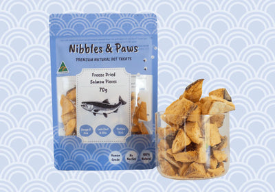 Nibbles & Paws Freeze Dried Salmon 50g
