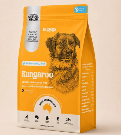 Bugsy's Freeze-Dried Dog Food Kangaroo