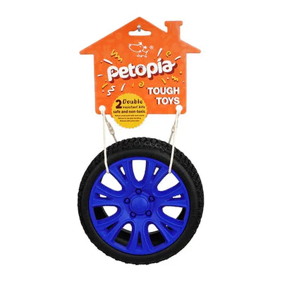 PETOPIA Ultra Tough Dog Toy Crazy Tyre