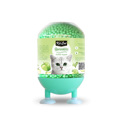 Kit Cat Deodorising Litter Sprinkles Green Apple 240g