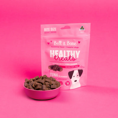 Bell and Bone Healthy Treats - Tuna & Seaweed for skin, coat and nails