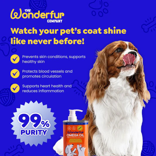 Wonderfur Super Omega Oil for Dogs and Cats 250ml