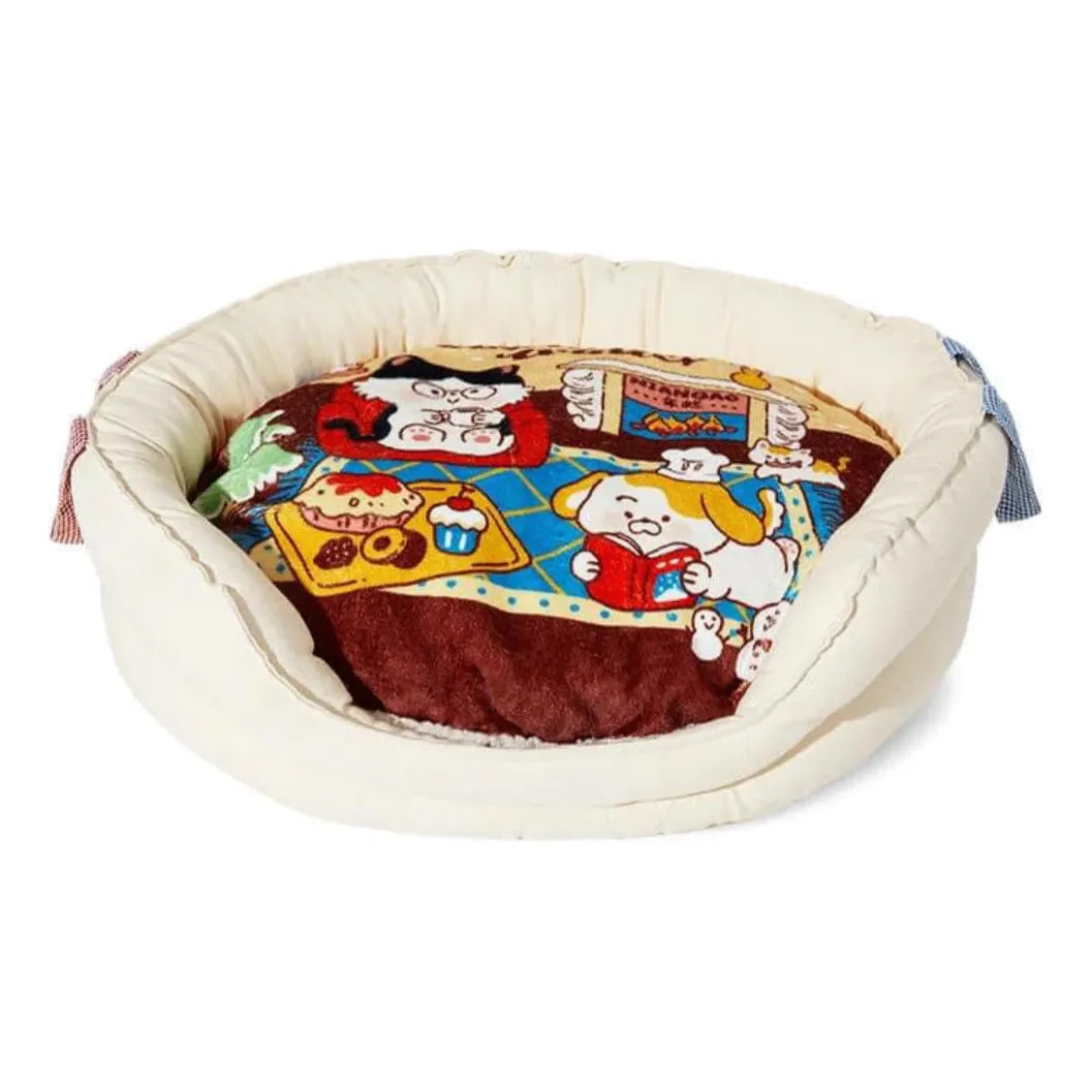 NIAN'GAO Cartoon Pet Bed