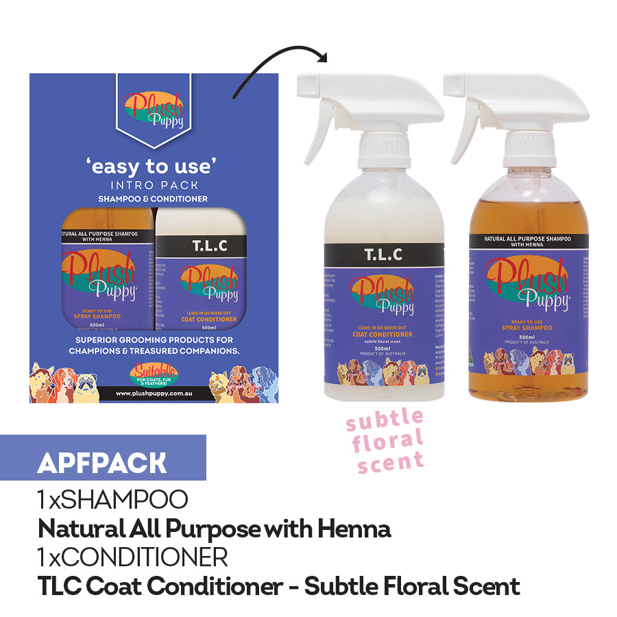 Plush Puppy - Shampoo & Conditioner Packs