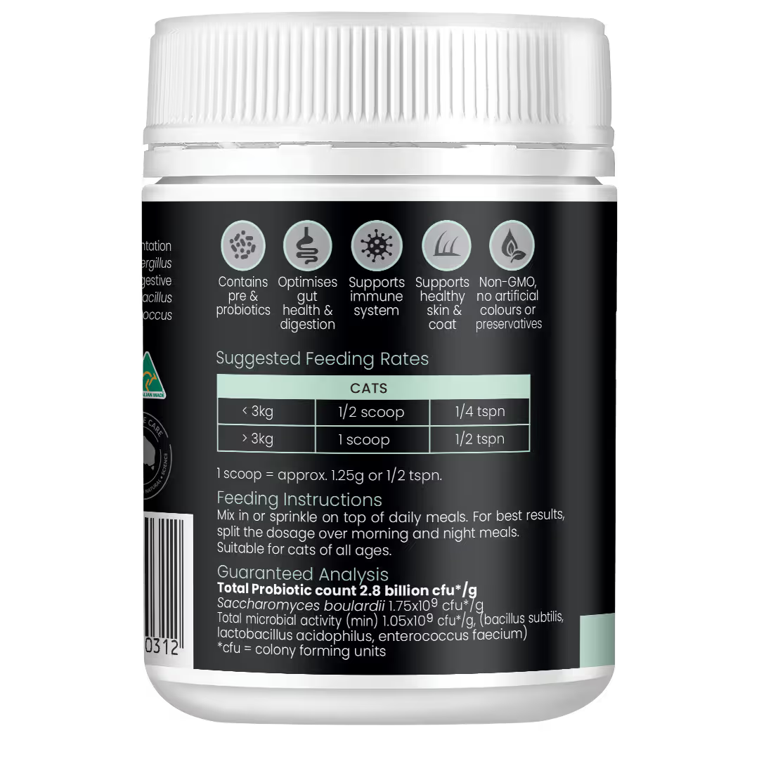 EAC Animal Care - In-sideout Pre & Probiotic Supplement for Cats 125g