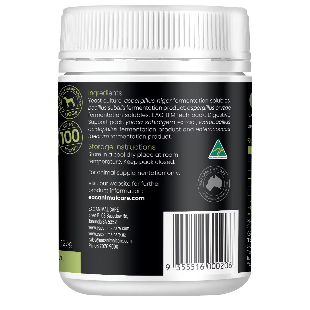 EAC Animal Care - In-sideout Pre & Probiotic Supplement for Dogs 125g