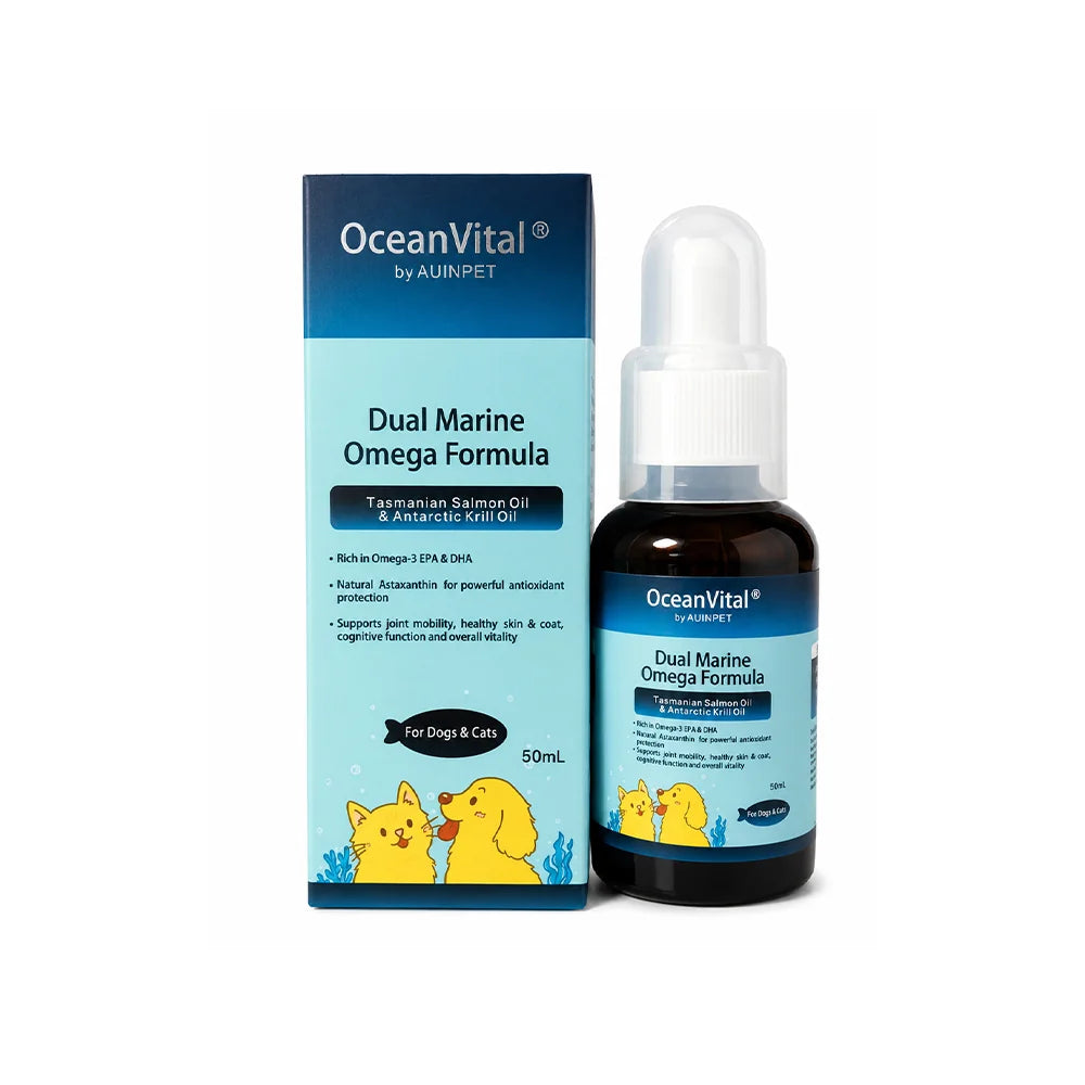 AUINPET OceanVital Dual Marine Omega Formula For Dogs & Cats 50ml
