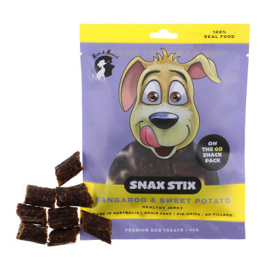 Mimi and Munch Kangaroo & Sweet Potato Snax Stix 40g