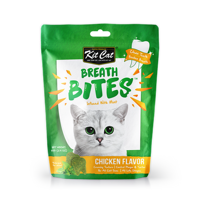 Kit Cat Breath Bites Cat Treat Chicken 60g