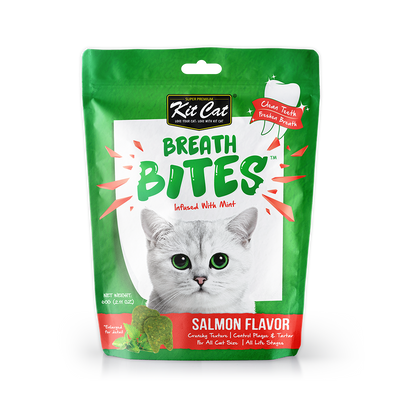 Kit Cat Breath Bites Cat Treat Salmon 60g