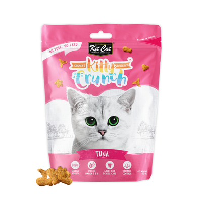 Kit Cat Kitty Crunch Cat Treat Tuna Flavor 60g