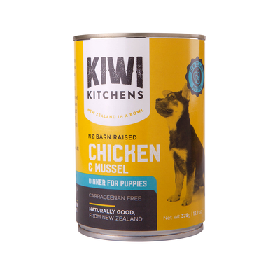 KIWI KITCHENS Puppy Wet Dog Food Chicken & Mussel Dinner