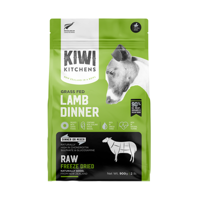 KIWI KITCHENS Freeze Dried Dog Dry Food Lamb Dinner