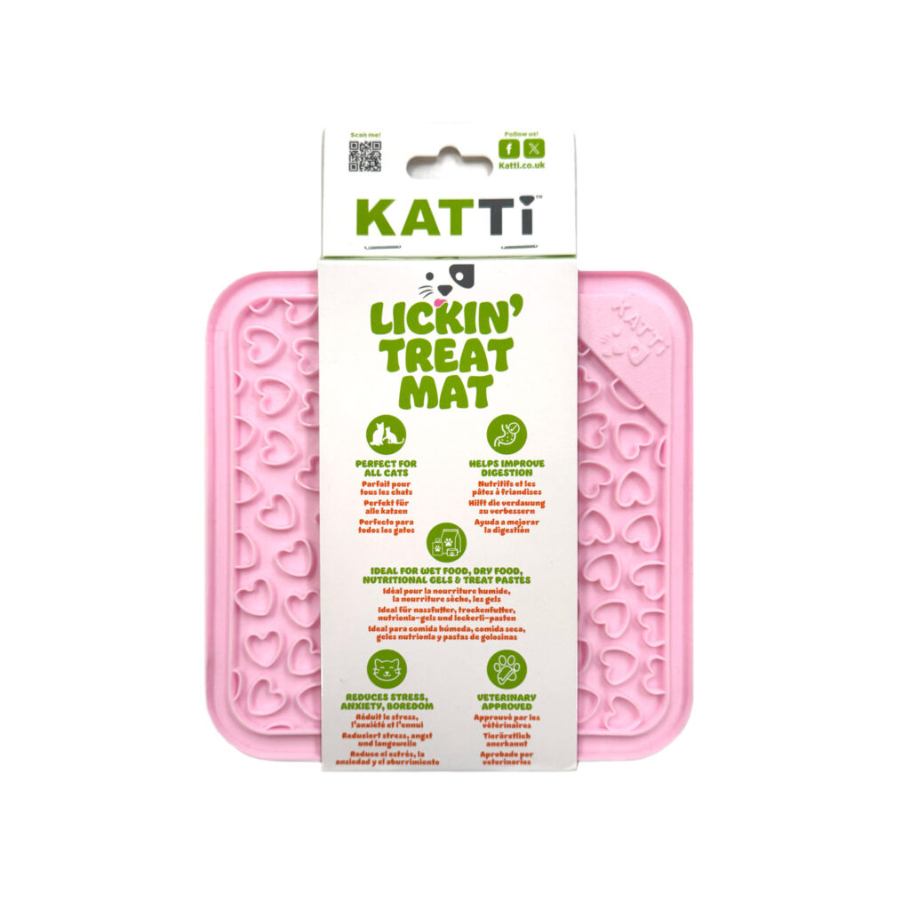 KATTI Lickin Treat Mat – Hearts