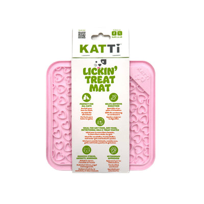 KATTI Lickin Treat Mat – Hearts
